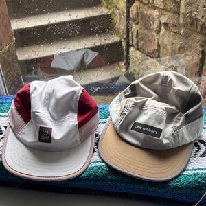 Ciele Athletics Women's Running Caps - White and Tan